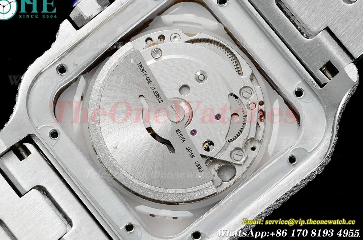 SS Mens XL 100 40mm Rmn MY9015 AMG Santos SS Dia 0124